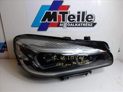 [GYÁRI BONTOTT] BMW JOBB OLDALI LED FÉNYSZÓRÓ |  2-ES F45 LCI | 8738642